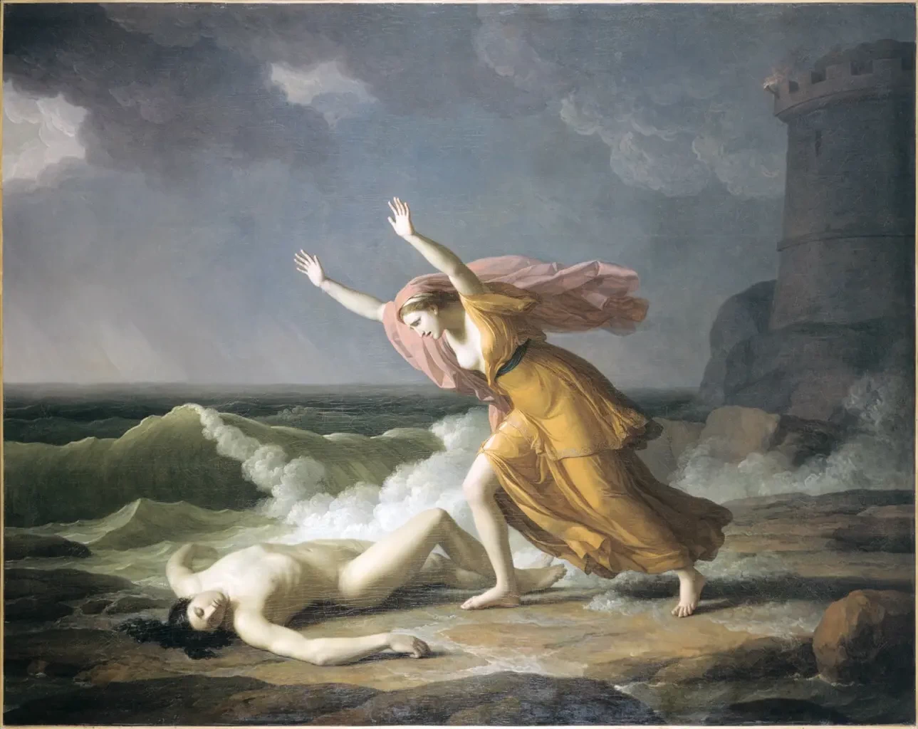 Eroe e Leander - Museo del Louvre, Parigi